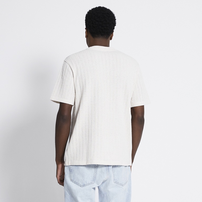 Knit tee "Timon" Light Beige